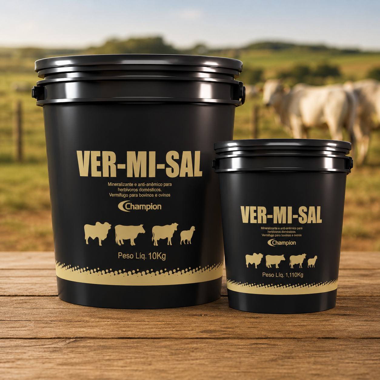 VER-MI-SAL Champion — sal mineral com vermífugo